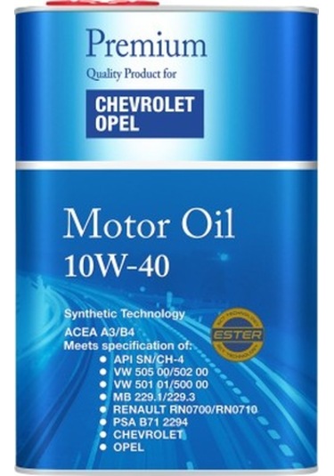 Fanfaro FF6720 Fanfaro Chevrolet-Opel API SN/CF 10W-40 Motor Yağı 5 L