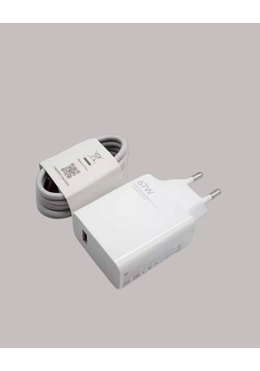 67w Turbo Hızlı Şarj Adaptörü Ve Type-c Kablo Güvenli Şarj Teknolojisi