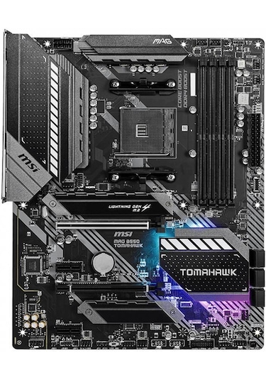 MSI MAG B550 Tomahawk AMD B550 5100 MHz (OC) DDR4 Soket AM4 ATX Anakart