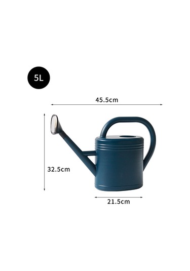 Ximistore9 5l Mavi Plastik Bahçe Sulama Karesi - Dayanıklı, Çözünür Uçlu, Ergonomik Kollü Ve Damlacık Önleyici Bahçe Aleti