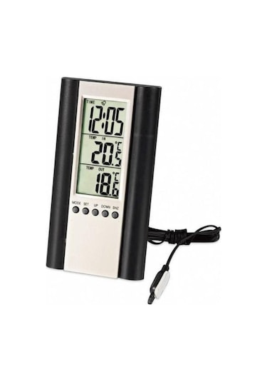 Tt Technic-cc Termometre, Saat ,alarm Ölçer 12/24 Saat Göstergeli