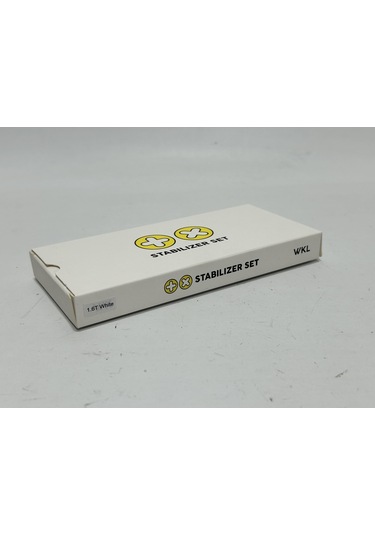 Tx Stabilizer Set Wk 1.6mm - Mekanik Klavye Stabilizeri Beyaz