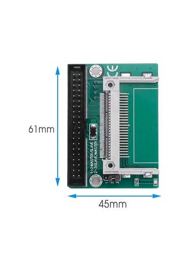 Cf Ide Compakt Flash Kart Adaptörü Önyüklenebilir 40pin Cf Ide Dönüştürücü