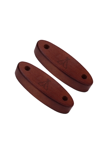 Xindoker 2 Adet Ağaççı Tent Kordon Kilitçigi - Tahta Materyal - Çadır Tenteği - Rope Adjuster - Kamp Çadır Aksesuarı - 8mm Diğer