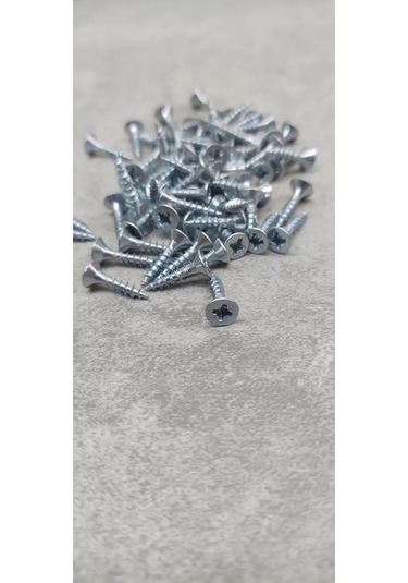 F Furnitura 3.5 X 16 Mm Ahşap Mobilya Vidaları Vida 242648116 Metal