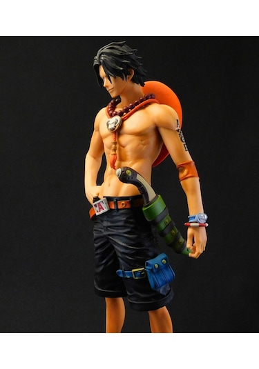 Banpresto Orijinal One Piece Figürü Portgas D. Ace Grandline 21 Cm