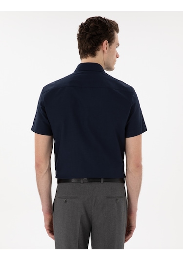 Pierre Cardin Erkek Lacivert Gömlek Kısa Kollu 50307003-vr033 Lacivert