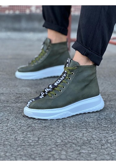 Wagoon Wg03 Haki Erkek Yarım Bilek Bot Haki Wagoon Wg03 Haki Erkek Yarım Bilek Bot Haki