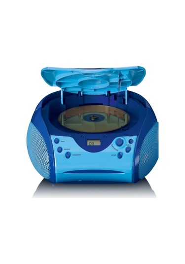 Lenco Scd-24bu Kids - Cd Çalarlı Taşınabilir Stereo Fm Radyo - Mavi