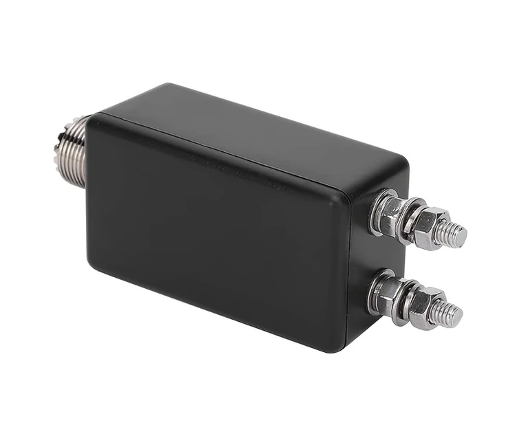 Wangxi Siyah 1:4 Yüksek Güç Balun Kısa Dalga Radyo Anten Bağlantı Terminali Qrp Bahçe