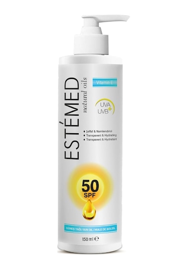 Estemed Transparent And Hydrating Sun Oil SPF50 150 ML