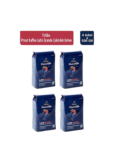 Tchibo Privat Latin Grande Filtre Kahve 4 x 500 G