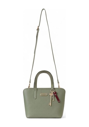 Pierre Cardin Logo Detaylı Yeşil Kadın El Çantası 05pc25k102-p Yeşil