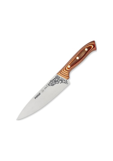 Pirge Elite Şef Bıçağı 19 CM 32160 Bileme Fabrika Ayarı Sarı