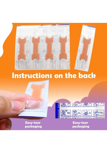 Moveevo 60 Adet Çocuk Burun Bandı - Solunum Geliştirici, Tırnaklama Azaltıcı, Uyku Kalitesi Artırıcı Non-woven Bez Burun Tırnaklama Bandı