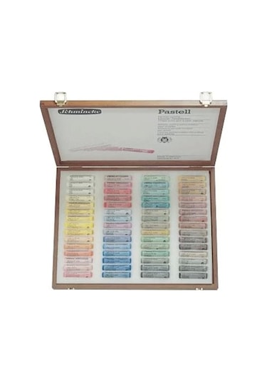 Schmincke Soft Pastel Boya Seti Cardboard 60lı Ahşap Kutu Diğer