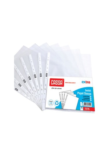 Extra Şeffaf Poşet Dosya 100 Lü 1 Paket 100