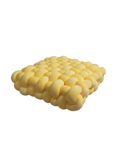 Kare Dokuma Yumuşak Kalın Kanepe Yastık Hazır Erişte Yastık Bulut Yastık El Sırt Yastık Elyaf Bej