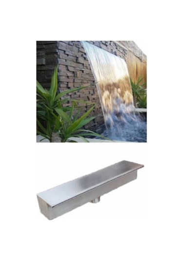 Watershut 100 CM Duvar Su Perdesi Bahçe Duvar Şelalesi