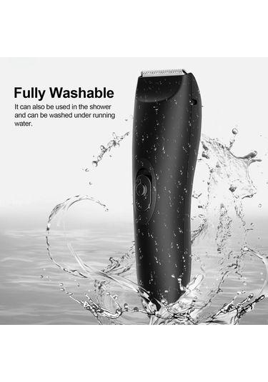 Vkemall Erkek Saç Ve Sakal Trimmerı, Ipx7 Su Geçirmez, 2 Kılavuz Tarak Ve Temizleme Fırçası İle Siyah