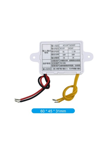 Youmex 12v 3a 36w Ac-dc Giriş 100-240v Güç Modülü Zfx-w305a - 24v/1.5a Seçenekli