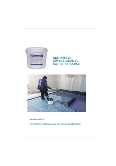 Dks 140 Se 2K - Süper Elastik Su Yalıtım Kaplaması 18Kg 18 Kg