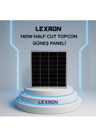 Lexron 140w Half-cut Topcon Mono Güneş Paneli