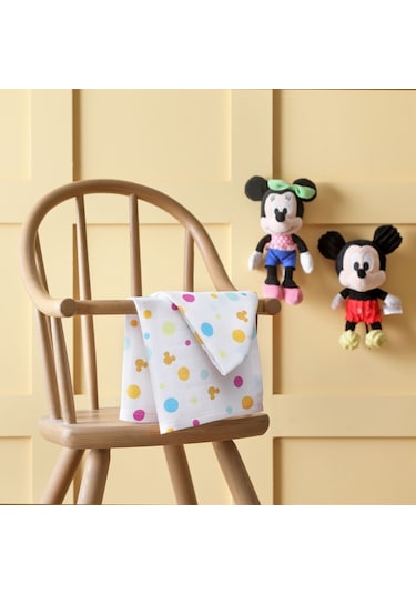 Disney Mickey Pamuk Lisanslı Müslin Ağız Bezi Çok Renkli