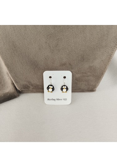 931 Ayar Gümüş Çocuk Küpesi Zarif Ve Güvenli Tasarım Model 8 Gümüş