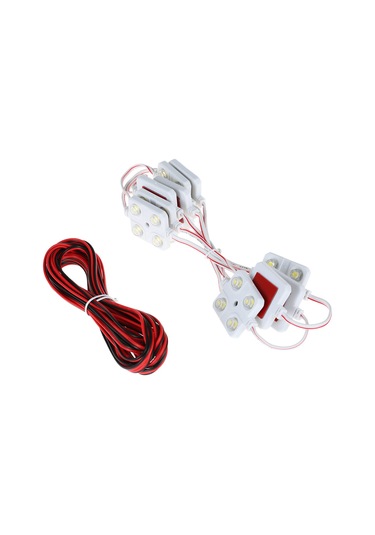 Dofolink 12v 40 Led Işık Seti - 10 Modüllü, Araç İçi/boat/caravan Aydınlatması, Kolay Kurulum, Enerji Verimli Beyaz Işık Diğer