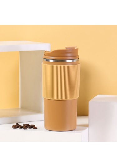 Dinosaurs Çift Katmanlı Kahve Fincanı 480 Ml Altın