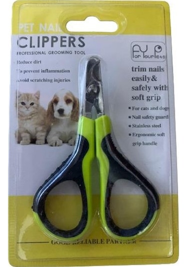Kedi Köpek Tırnak Makası Yeşil 9 CM
