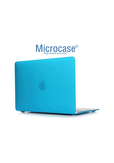 MacBook Pro 15 A1990 Touch Bar Shell Kapak Kılıf - Mavi AL3372