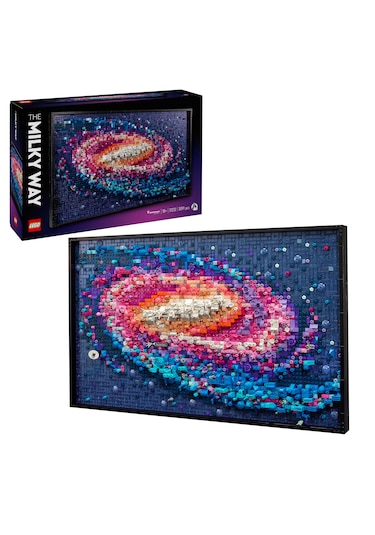 LEGO® Art Samanyolu Galaksisi 31212 - Yetişkinler için Koleksiyonluk Yaratıcı Tablo Modeli Yapım Seti (3091 Parça)