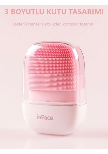 Xiaomi Inface Sonic Yüz Temizleme  Cihazı Pembe