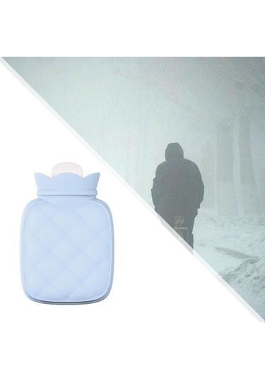 Suntek Sıcak Su Torbası Tekrar Kullanılabilir Ofis Ev Mavi MAvi