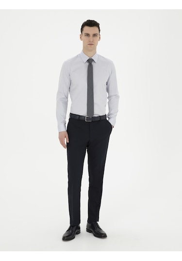Pierre Cardin Erkek Gri Gömlek Basic 50286102-vr024 Gri