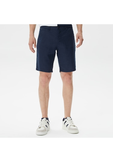 Nautica Erkek Lacivert Bermuda Düz B35214t Lacivert