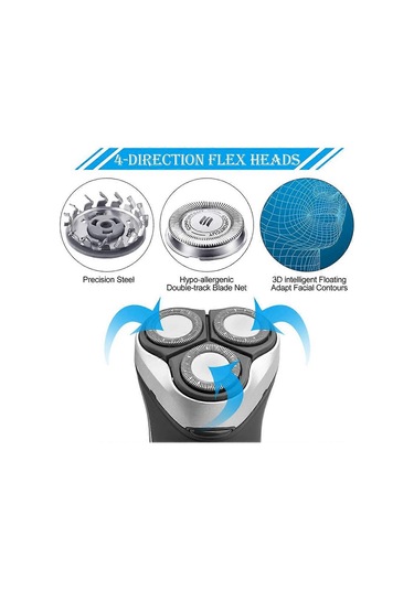 Philips Tıraş Makinesi Serisi 1000, 2000, 3000 İçin 3 Adet Sh30 Tıraş Bıçağı Yedek Başlığı