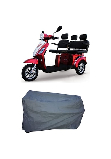 Stmax Gf 930 3 Tekerlekli 3 Kişilik Elektrikli Motor Brandası