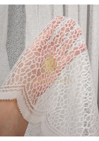 Örümcek Desen Örme Tül Perde 1141