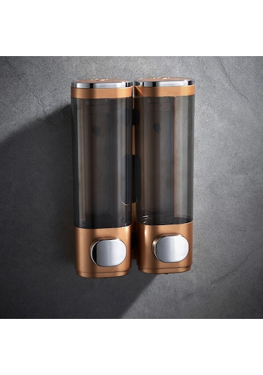 Suntek Manuel El Sabun Dispenseri Şampuan Ve Saç Çift-altın-600ml Çift Altın 600ml Diğer