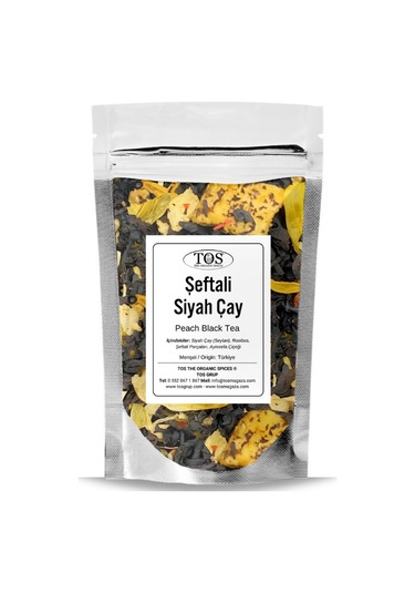 Tos The Organic Spices Şeftali Siyah Çay 250 G