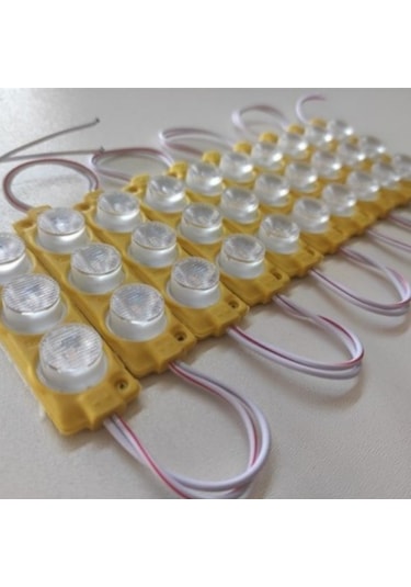 Camlı Soft Parmak Led Lamba Seti 10lu Su Geçirmez Bantlı Kesilebilir Amber Turuncu 12v Br0409927 1 Adet