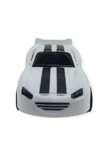 Çek Bırak Nascar Arabası 10.5 Cm - Bp-035-beyaz
