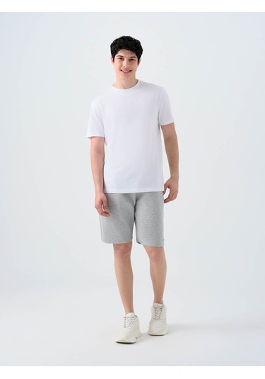 Loft Regular Fit Gri Erkek Şort Lf2039978 Gri