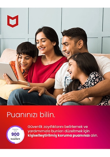 Mcafee Ue Livesafe 2 Yıl Ve Dijital Kimlik Koruma