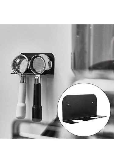 Suntek Espresso Kahve Alet Sapı Rafı 51/54/58 Mm Siyah-çift