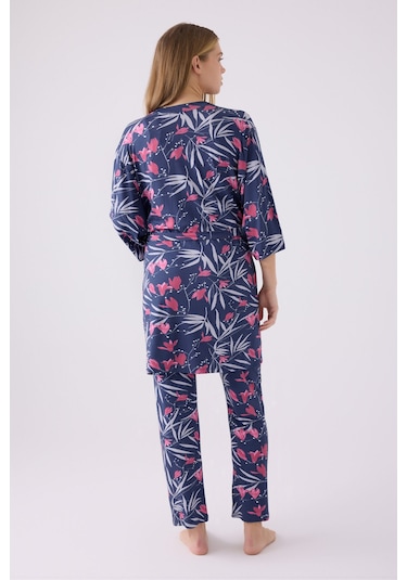 Pierre Cardin Kadın Mavi Pijama Takımı Pc8904-s-v1 Mavi
