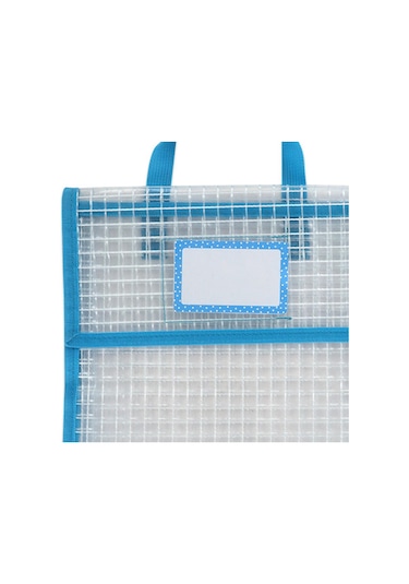 Suntek Organize Mavi Için Taşıma Saplı Çanta Örgü Saklama Diğer